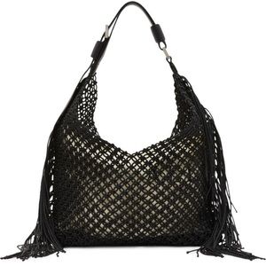 All Saints Sabine Fringe Macremé Bag